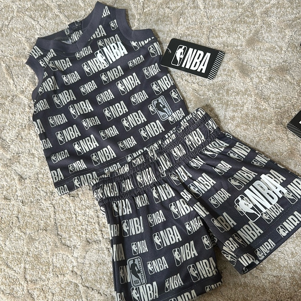 NBA allover print set